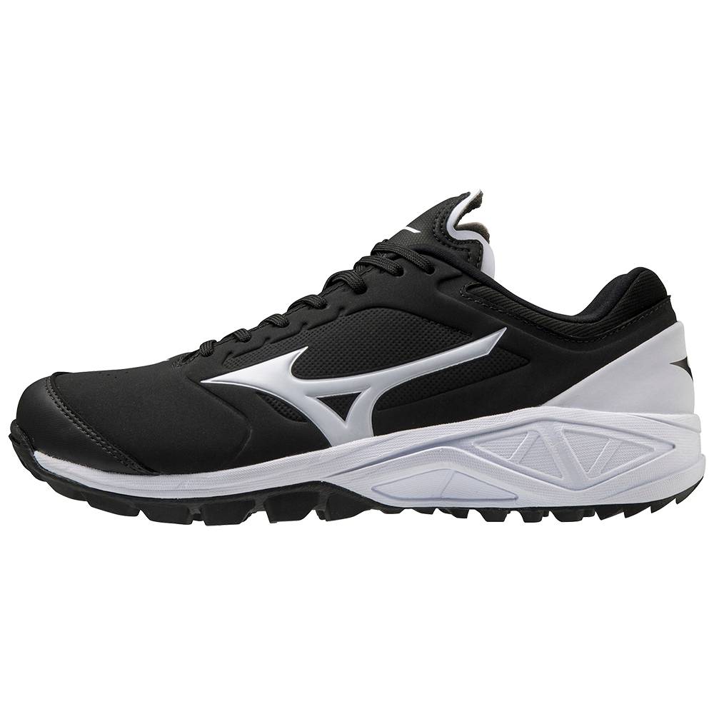 Mizuno Women's Dominant 3 All Surface Turf Baseball Shoes Black/White (320619-OQB)